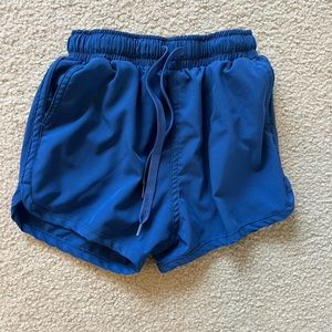 Kortni Jeane Boys Blue Swim Trunks.